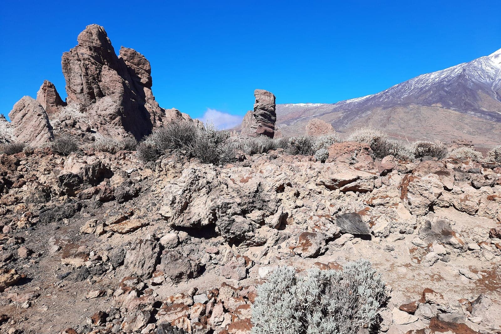 Panoramic view of Mount Teide and the volcanic landscape of Tenerife, Canary Islands