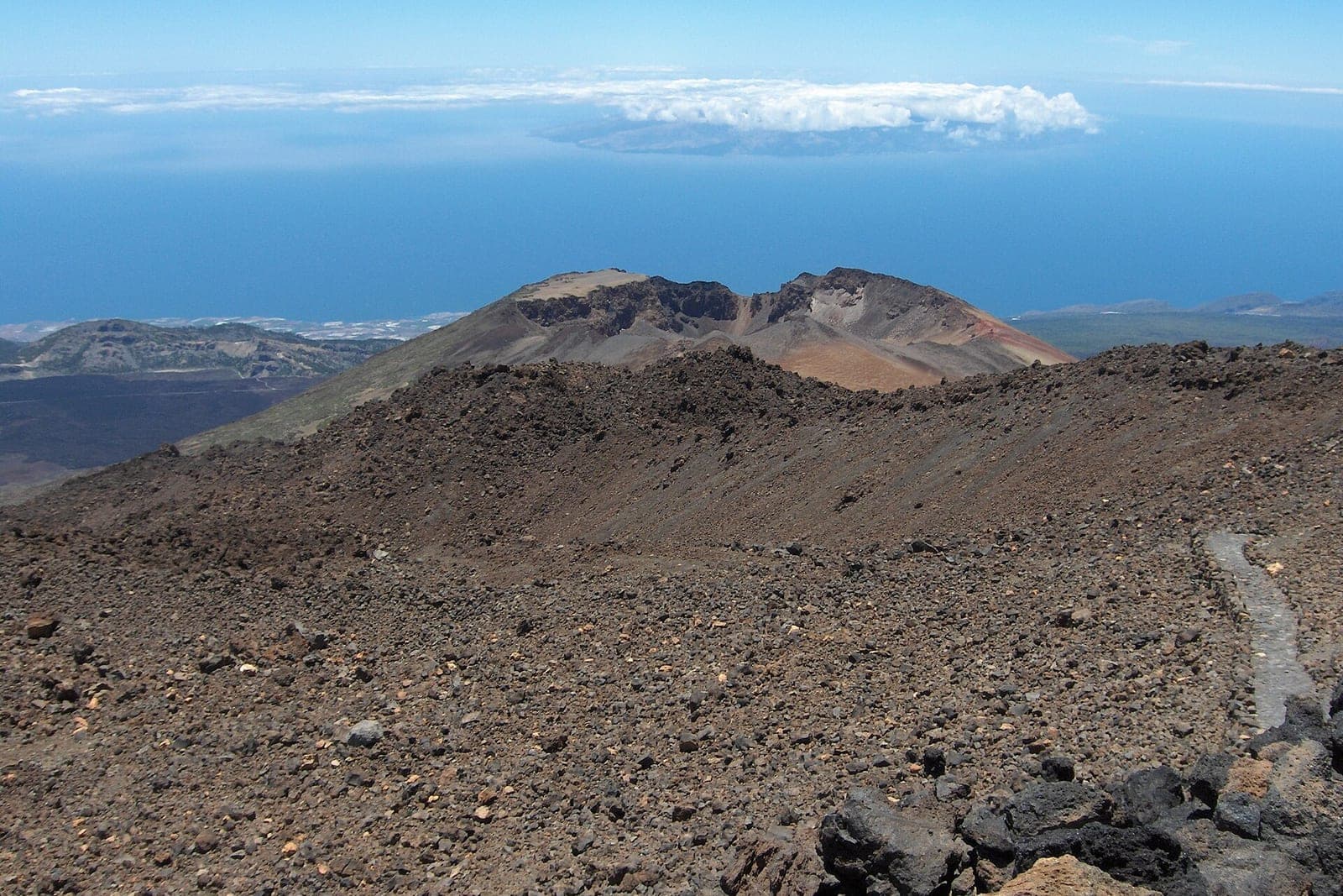 Route vers Alto de Guajara (Sentier PNT 15)