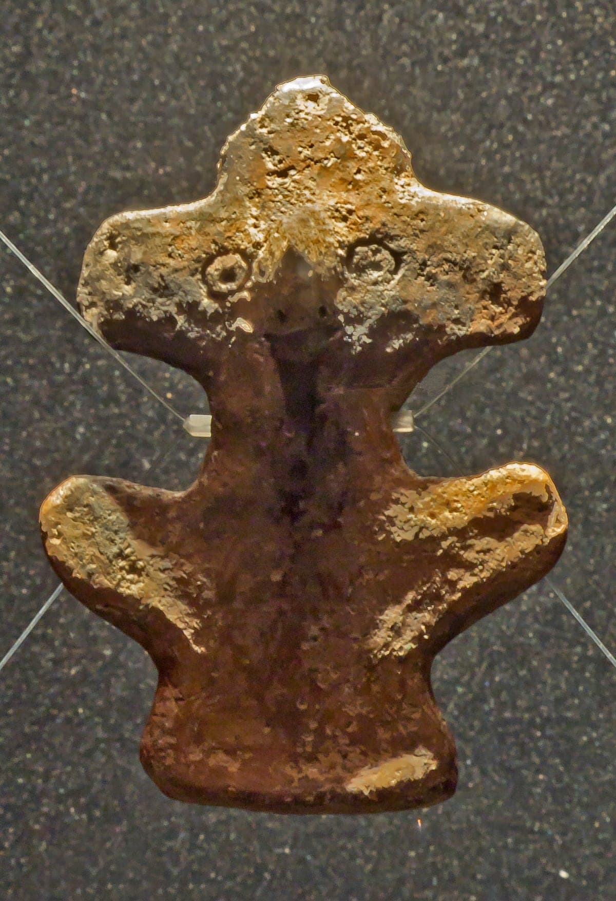 El Guatimac, ídolo guanche conservado en el Museo Arqueológico de Puerto de la Cruz, Tenerife