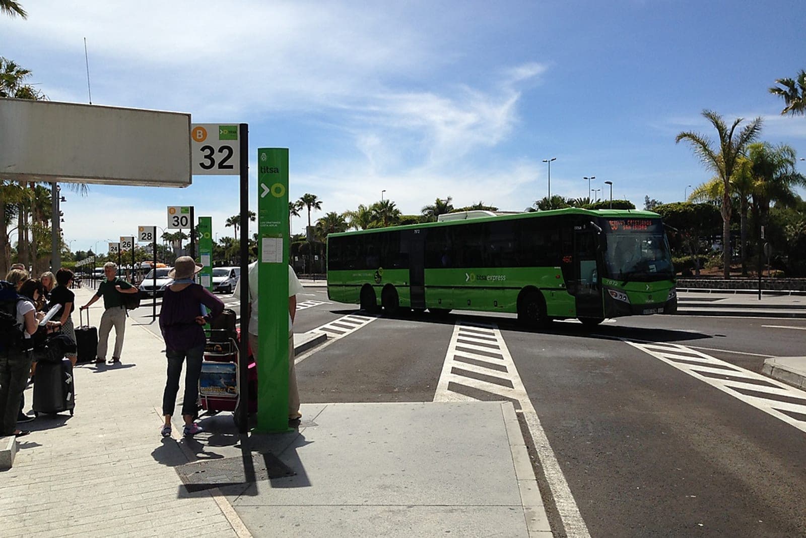 Buses to Tenerife North Airport (TFN)
