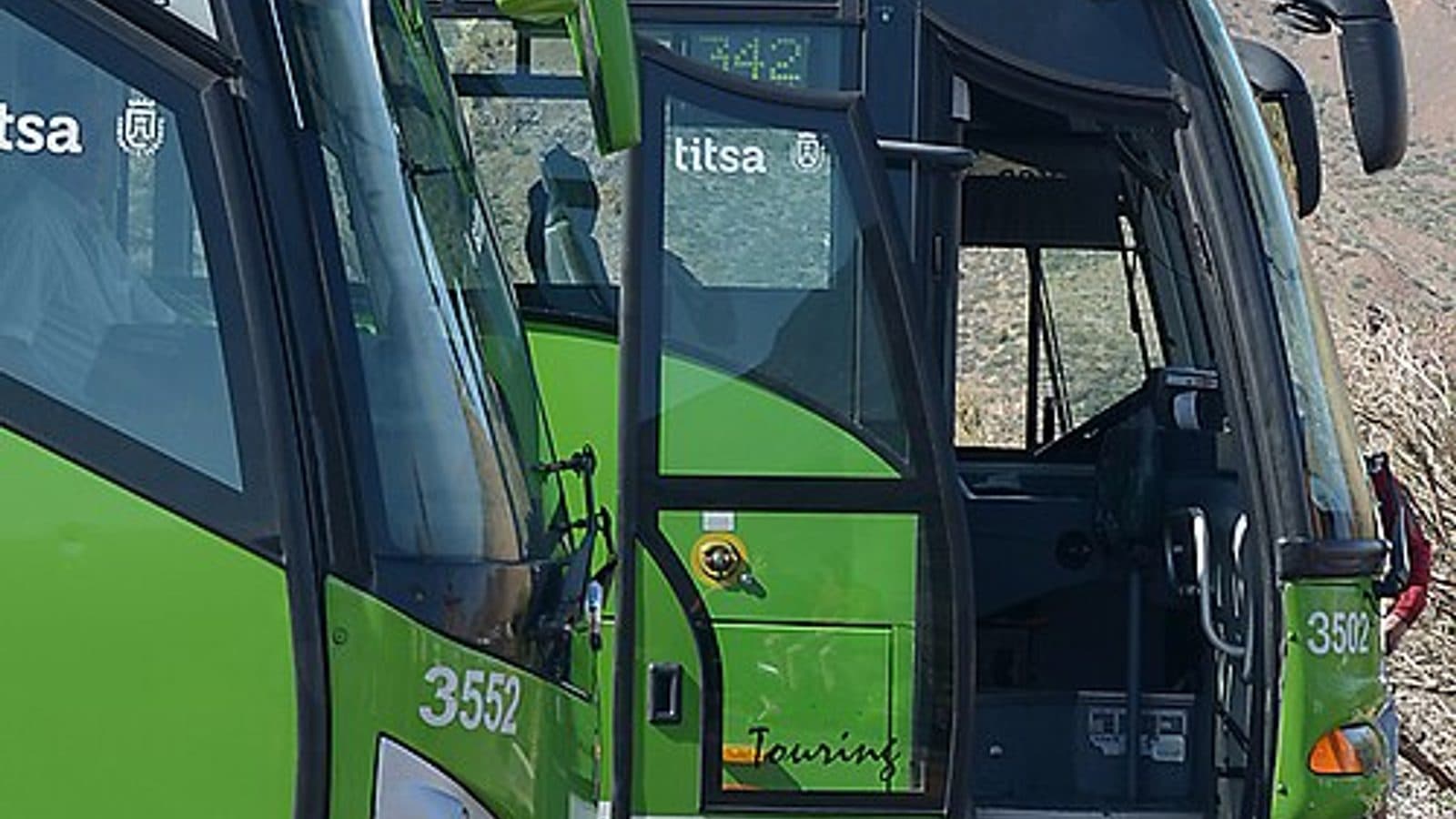 TITSA-Busse (Inselnetz und ten+-Karte)
