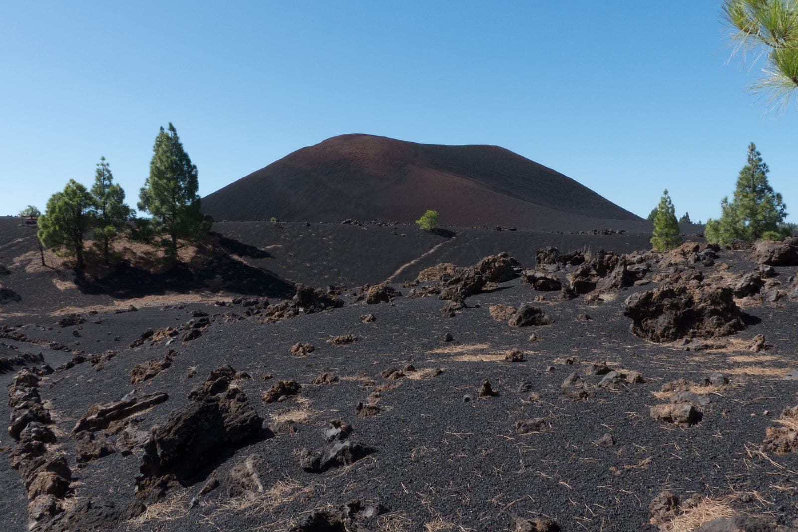 Ruta de las Arenas Negras, Teide